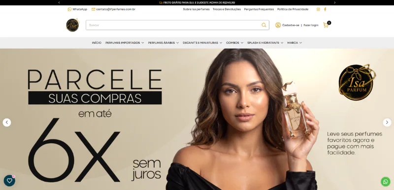Loja virtual 1: projeto desenvolvido pela Vow Digital