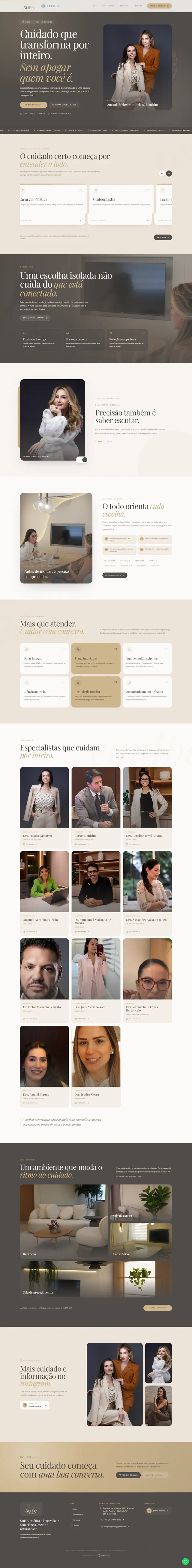 Página completa de um projeto desenvolvido pela Vow Digital (8 de 12)
